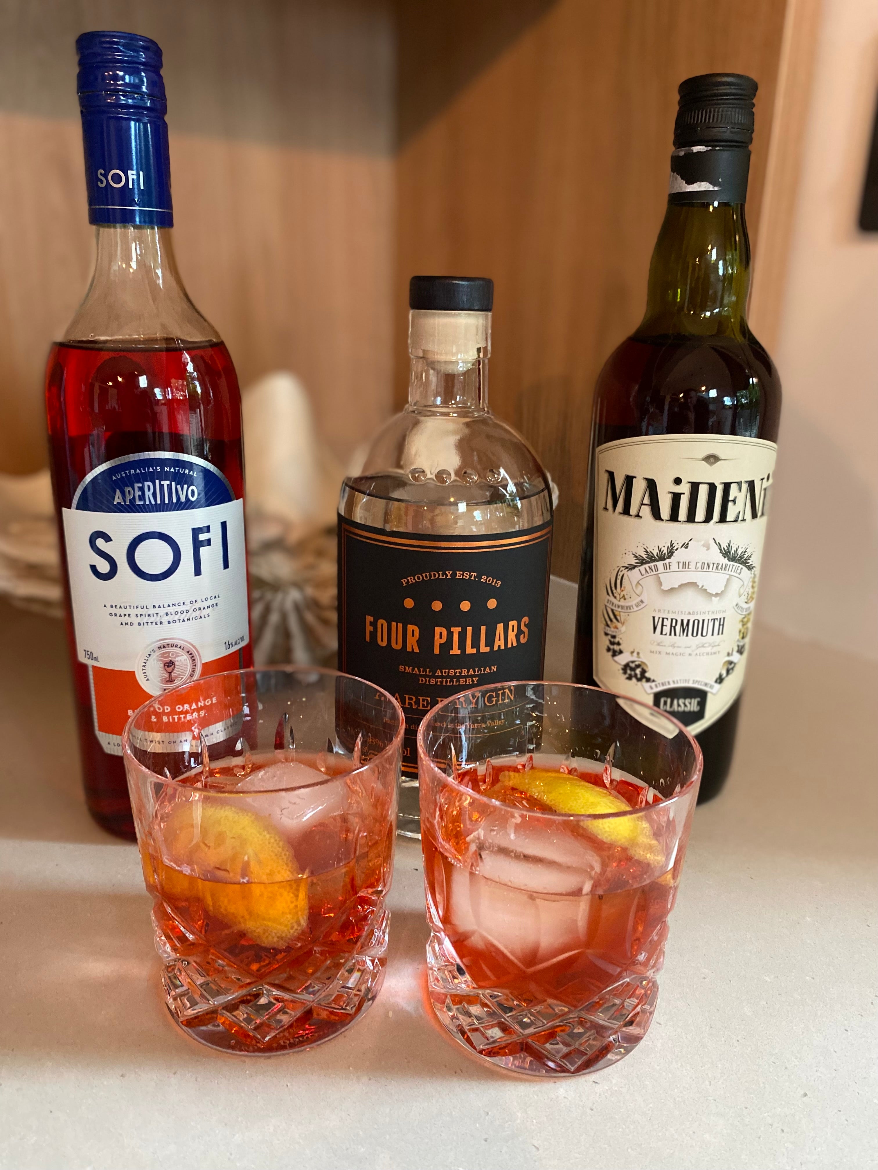 How to serve... All Australian Negroni – SOFI
