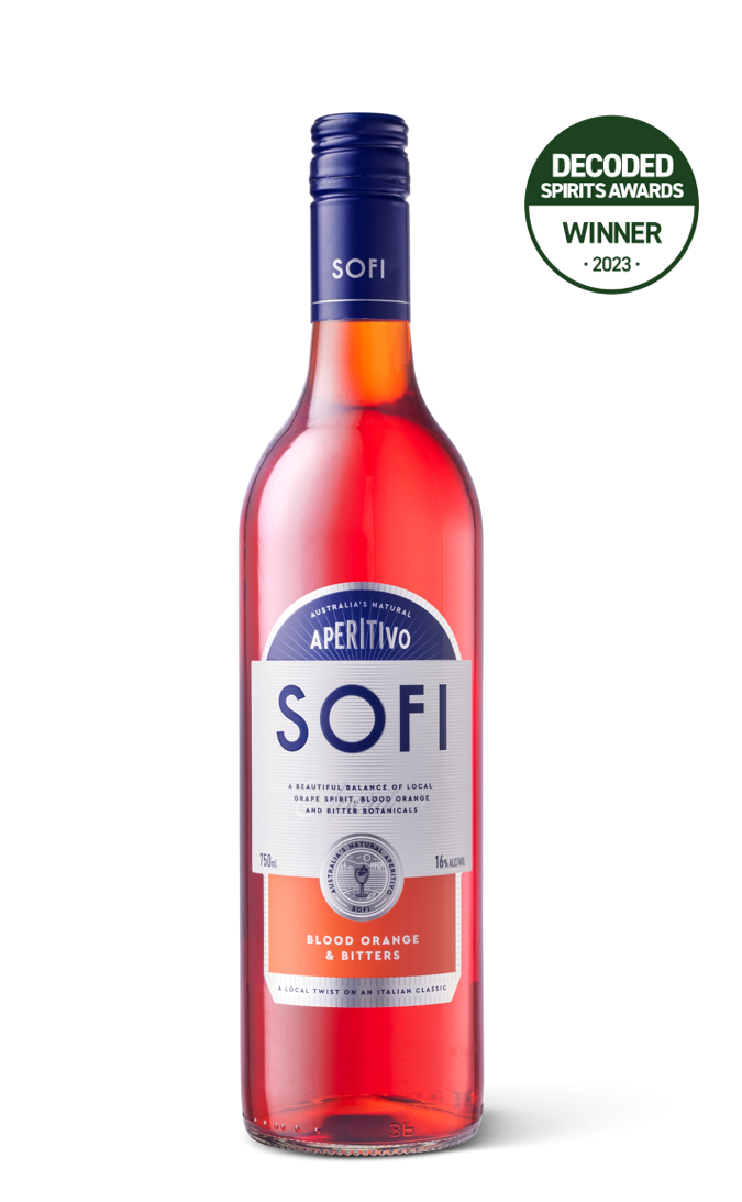 SOFI Aperitivo Blood Orange & Bitters 750mL Bottle (16 ABV