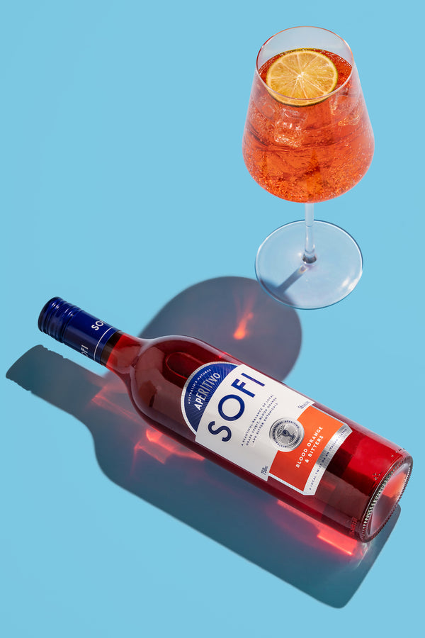 SOFI Aperitivo - Blood Orange & Bitters - 750mL Bottle (16% ABV)