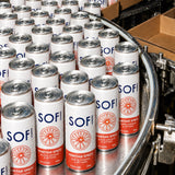 SOFI Spritz Cocktail Cans - Blood Orange & Bitters Case - 24 x 250mL Cans (8% ABV)