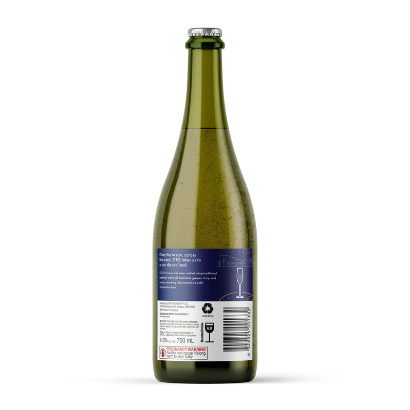 OTO - Prosecco Bottle - 750mL Bottle (11.5% ABV)