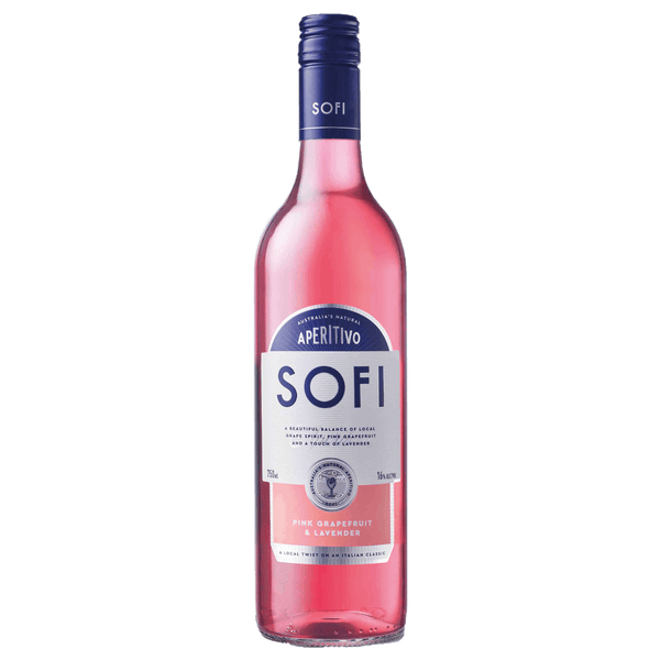 SOFI Aperitivo - Pink Grapefruit & Lavender - 750mL Bottle (16% ABV)